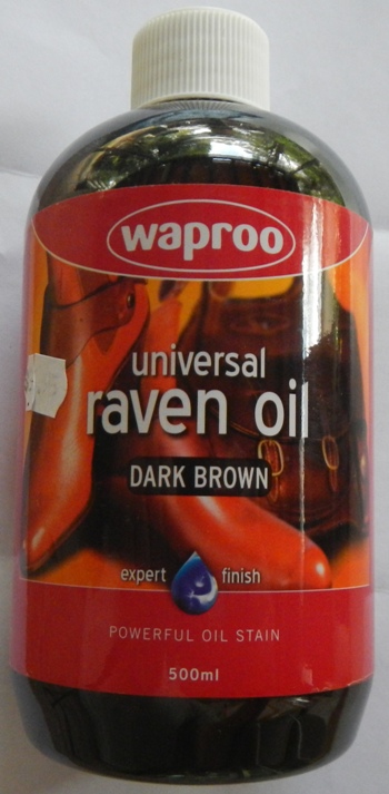 Waproo Raven Oil Dark Brown "Waproo Raven Oil Waproo Leather Dye, Recolour of Shoes Bags Boots Belt